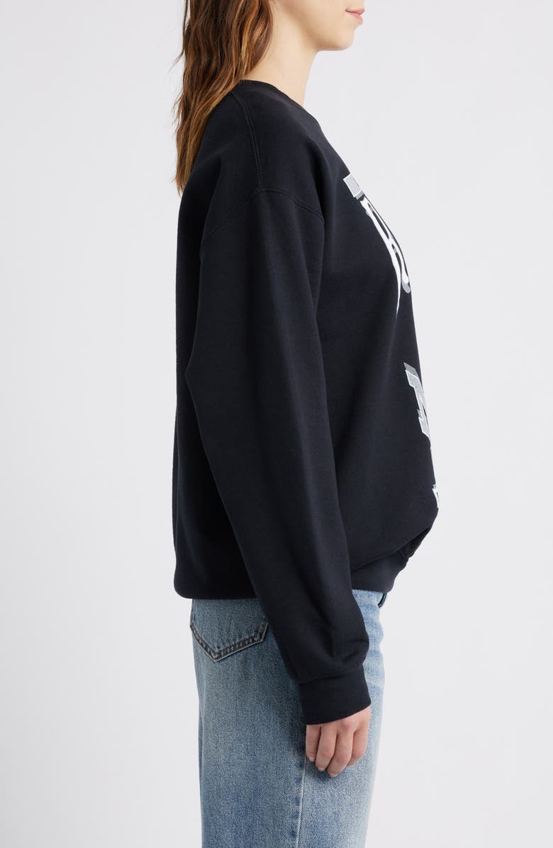 Junk Food NFL Raiders Helmet Graphic Sweatshirt, Alternate, color, Black