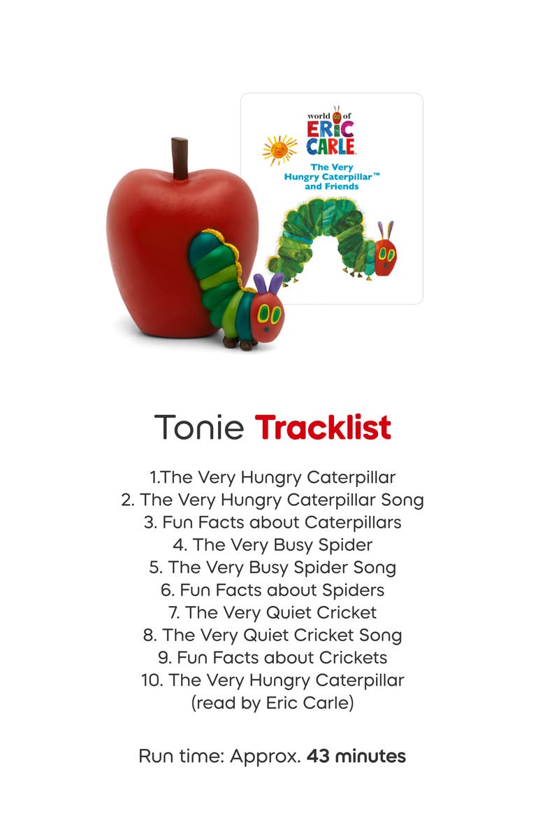 tonies Eric Carle Tonie Audio Character Bundle, Alternate, color, Multiple