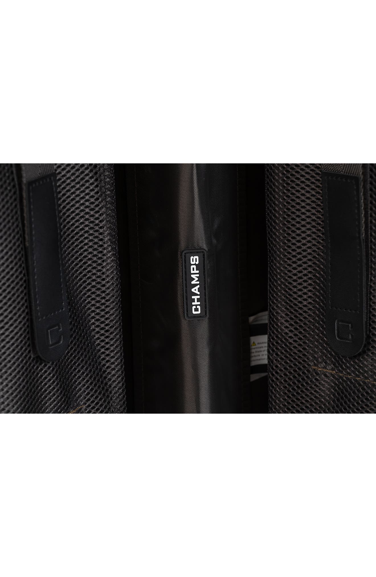 CHAMPS Aluminum Hardside Spinner Suitcase Carry-On, Alternate, color, Green