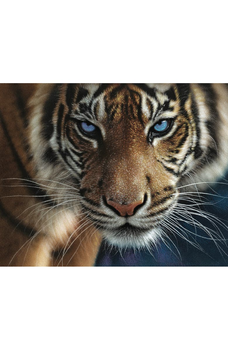 Hart Puzzles Blue Eyes Tiger 24 x 30 Inch 1000 Piece Puzzle, Alternate, color, Multicolored