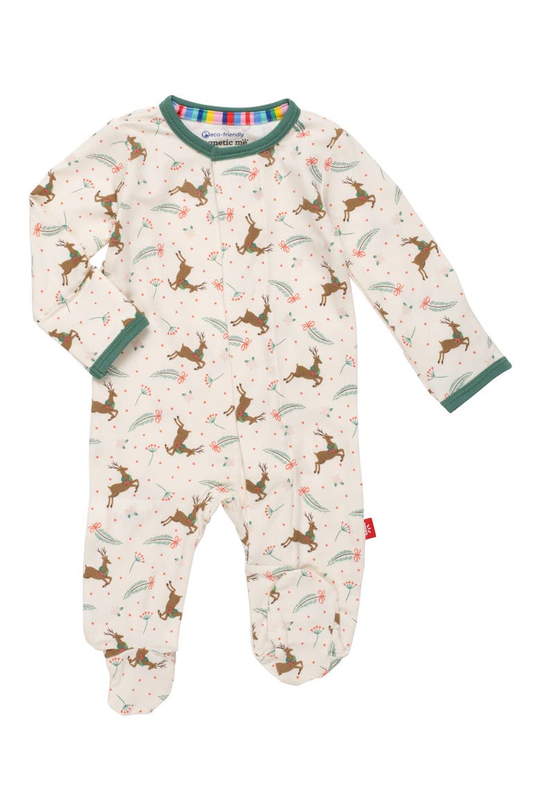 Merry & Bright Magnetic Footie, Main, color, MERRY AND BRIGHT