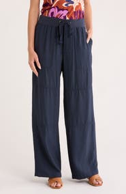 Sanctuary Twill Wide Leg Pants