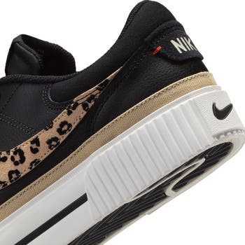 国内配送 NIKE W COURT LEGACY LIFT BLACK/KHAKI NIKE】 ナイキ W COURT LEGACY LIFT ウィメンズ コート レガシー