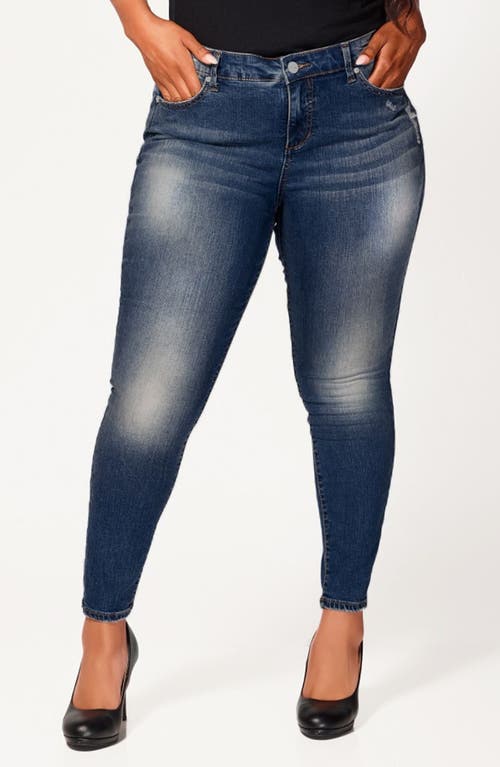 Shop Slink Jeans Ankle Skinny Jeans In Sienna
