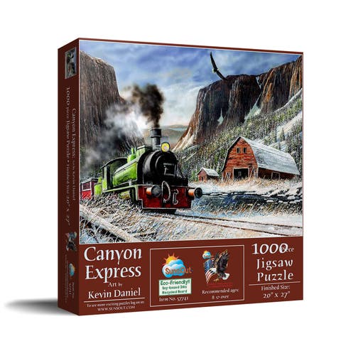 Canyon Express 1000 piece Jigsaw Puzzle for Adults