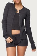 EDIKTED Nella Cable Cardigan