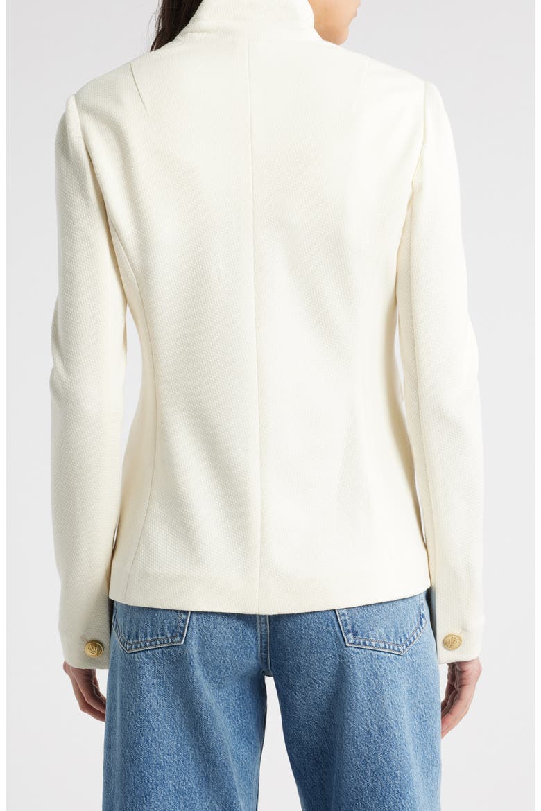 Slade Textured Knit Blazer, Alternate, color, OFF WHITE