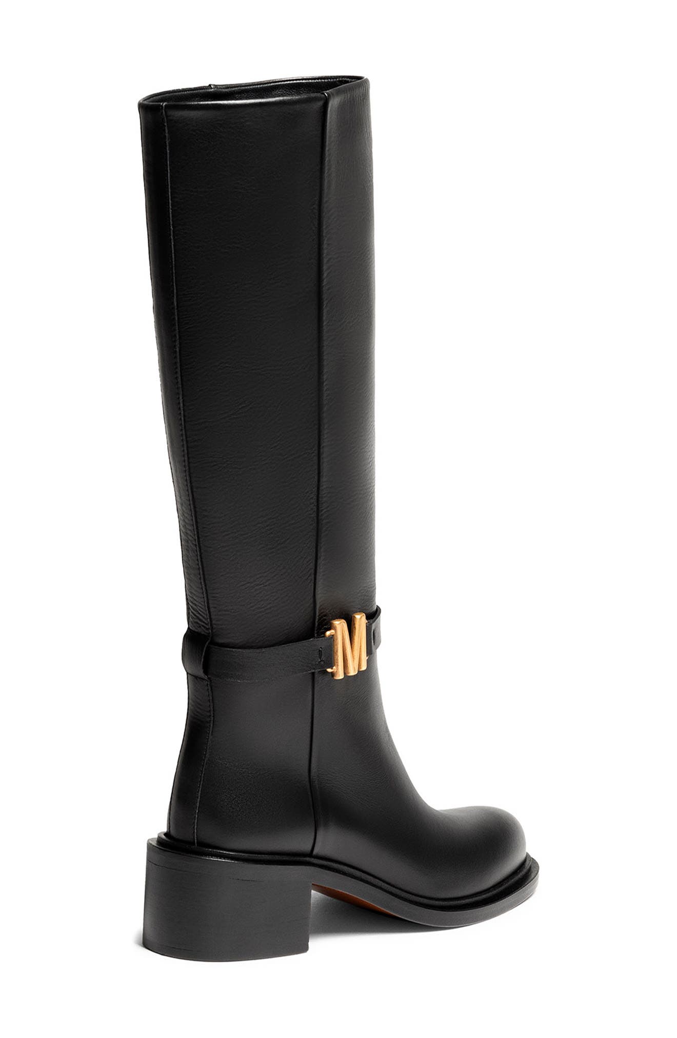 Magnanni Genevieve Riding Boot, Alternate, color, Black