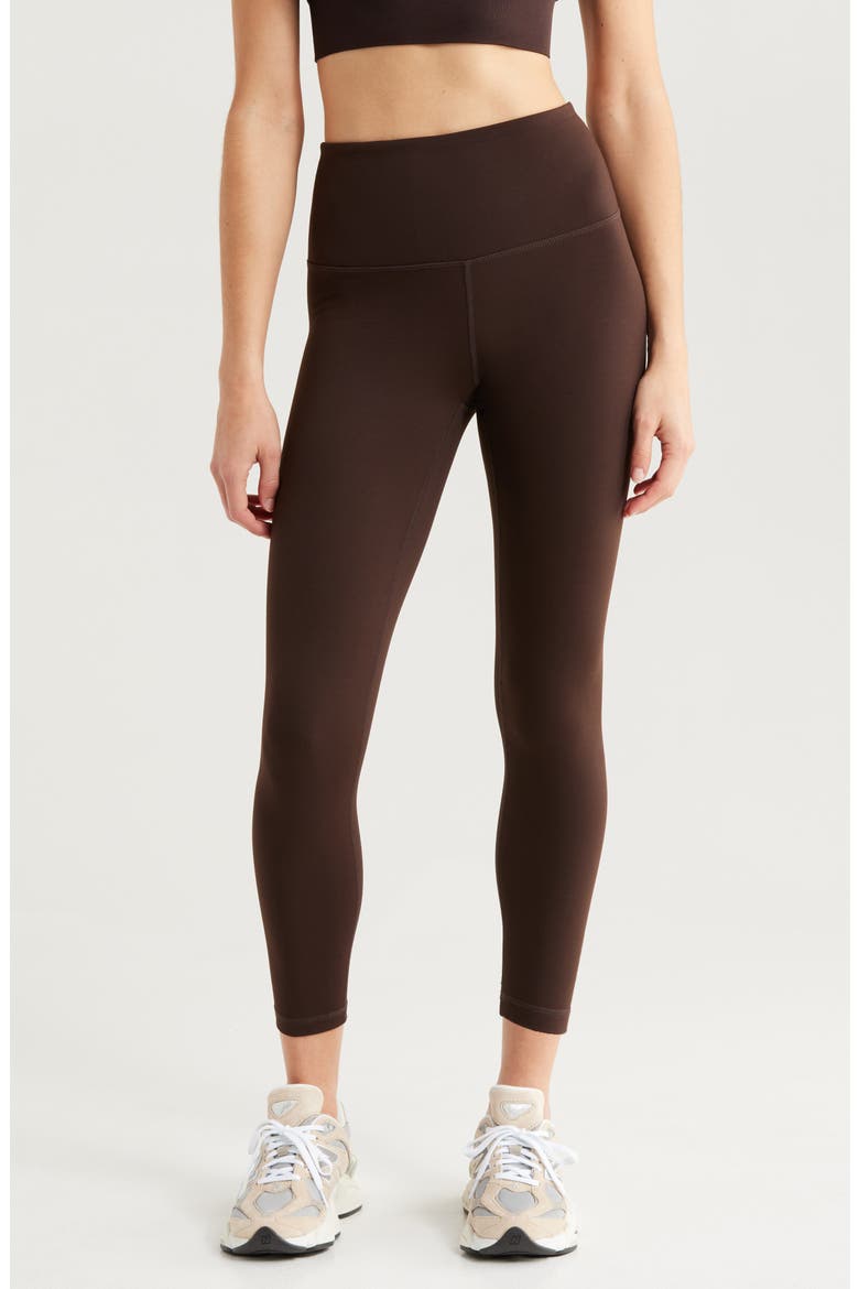 Live In High Waist 7/8 Leggings, Main, color, BROWN MOLE
