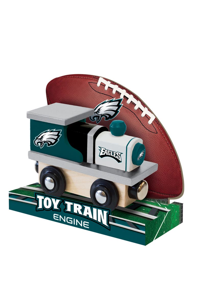 Philadelphia Eagles Toy Train Engine, Alternate, color, Multicolor