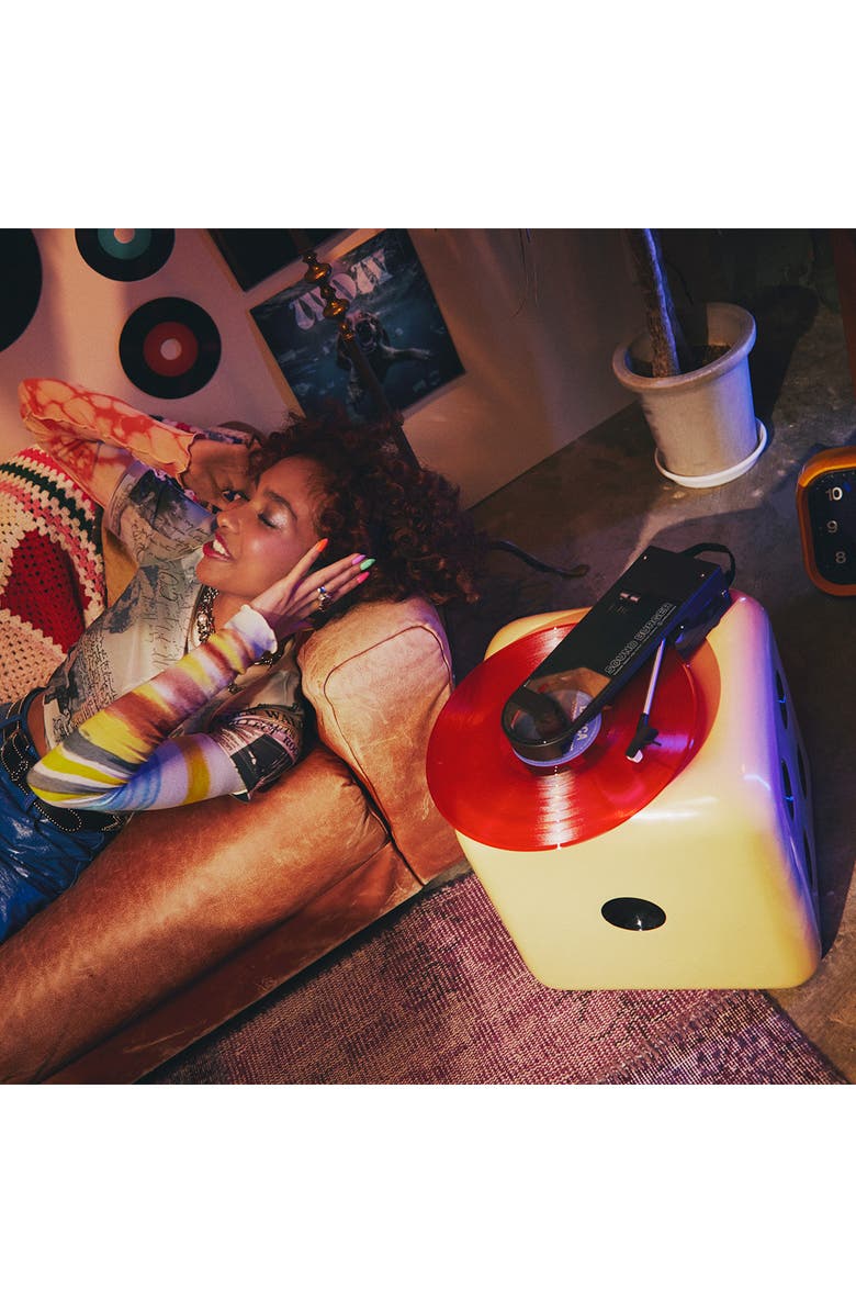 Audio-Technica AT-SB727 Sound Burger Portable Turntable with Bluetooth, Alternate, color, Black