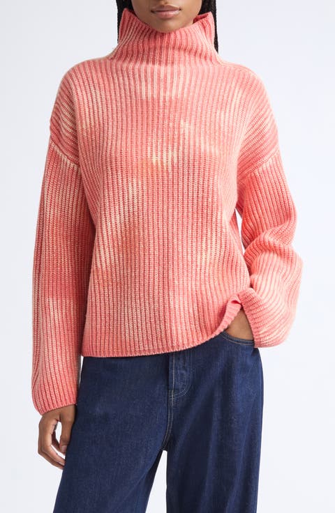 M-Amet Wool Blend Rib Sweater