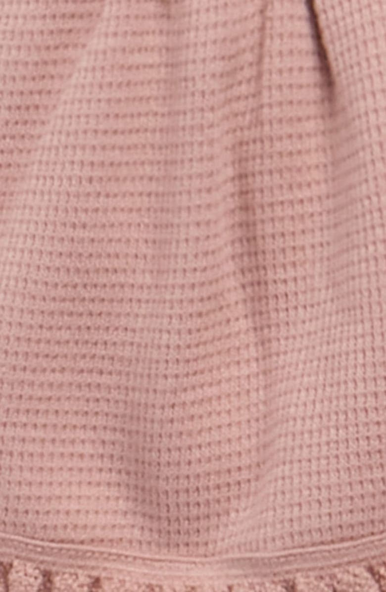 QUINCY MAE Organic Cotton Skirted Bloomer, Alternate, color, Mauve