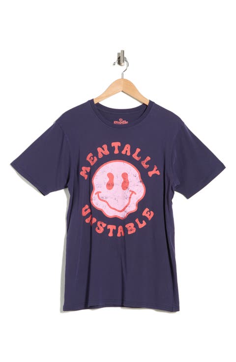 Mentally Unstable Graphic T-Shirt