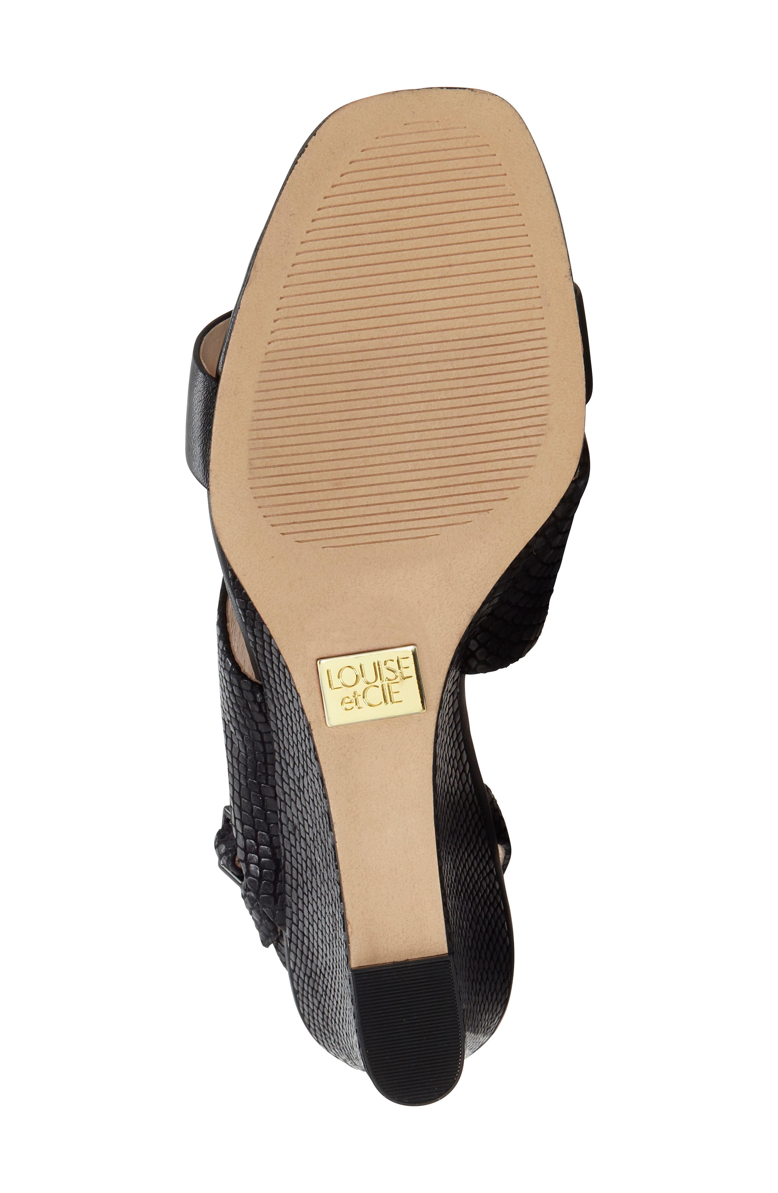 Louise et Cie Quarza Wedge Sandal, Alternate, color, 