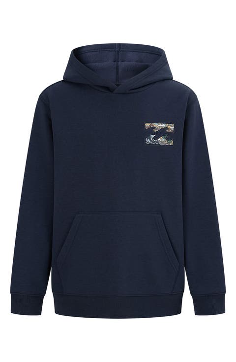 Kids' Crayon Wave Cotton Blend Fleece Hoodie (Big Kid)