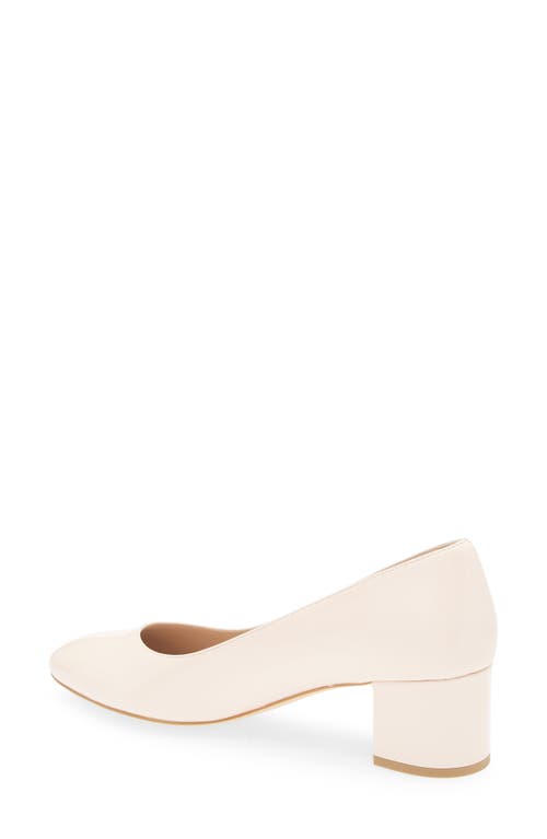 Stuart Weitzman Bridget Block Pump In Rosewater