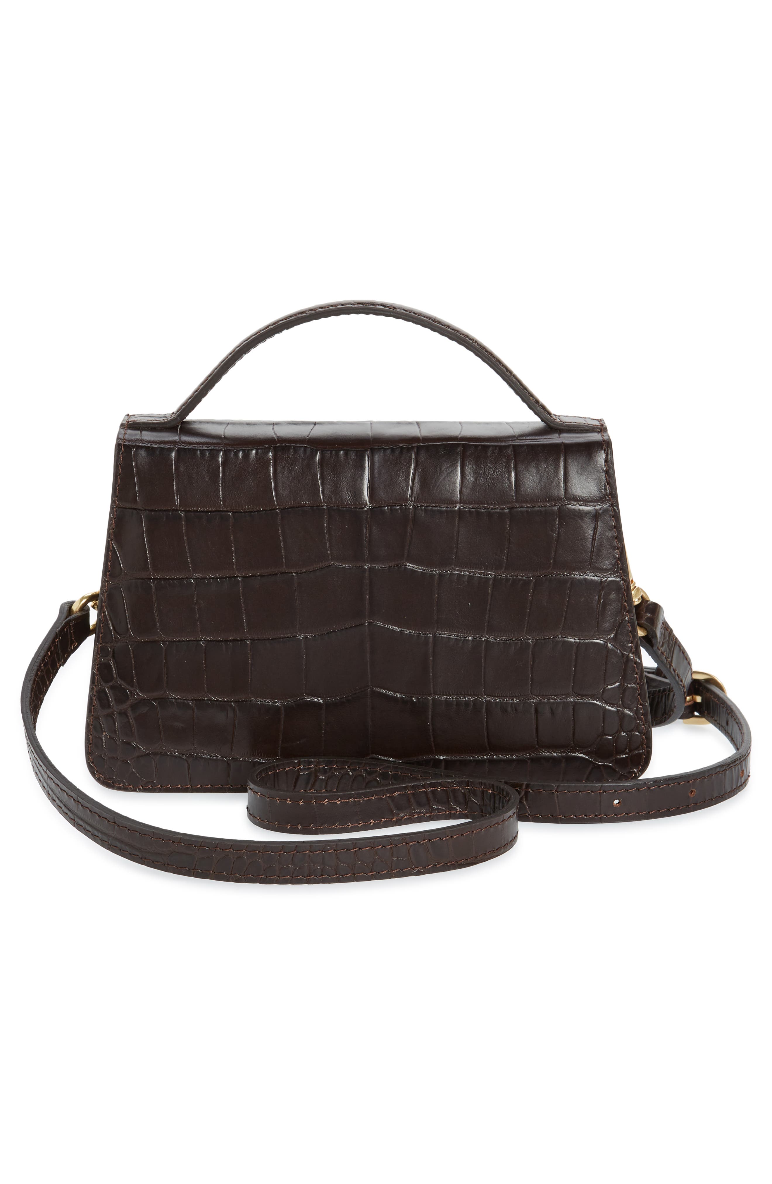 FRAME Le Signature Small Leather Crossbody Bag, Alternate, color, 