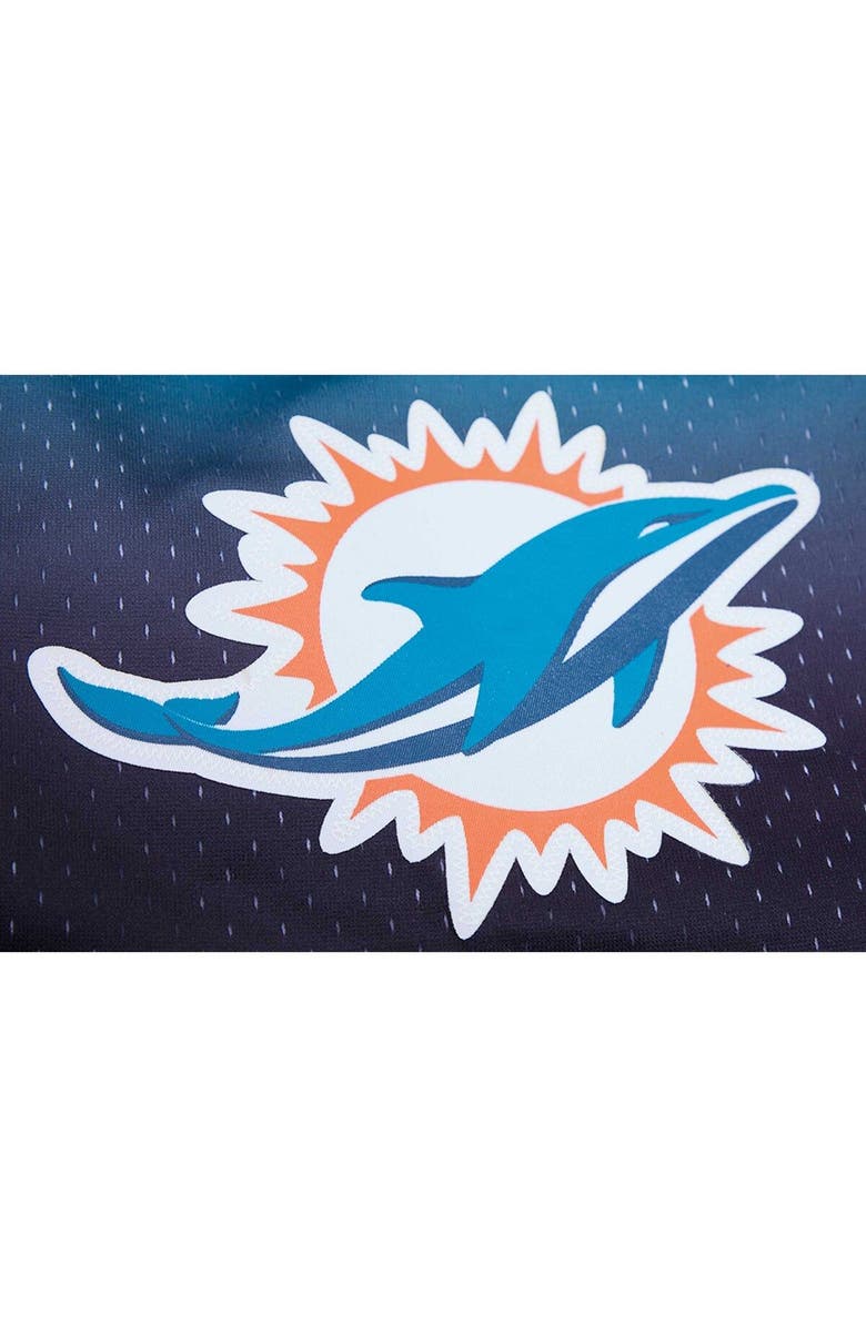 PRO STANDARD Men's Pro Standard Black/Aqua Miami Dolphins Ombre Mesh Shorts, Alternate, color, Black