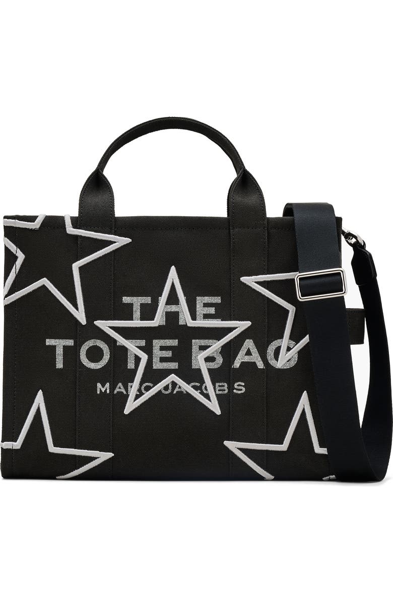 Marc Jacobs The Medium Star Canvas Tote, Main, color,