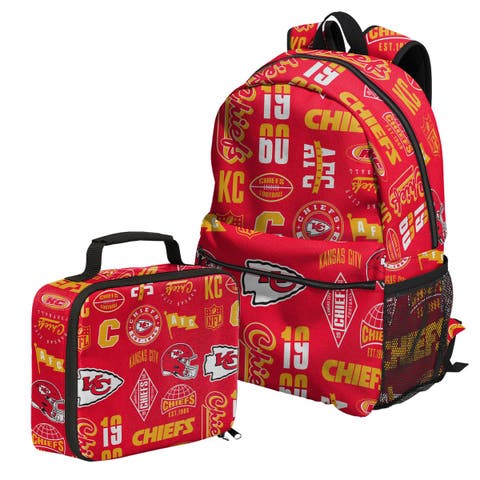 Kansas City Chiefs Backpack and Lunchbox Set