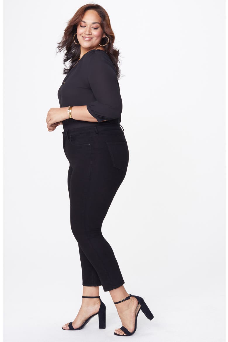Sheri Slim Jeans, Alternate, color, BLACK