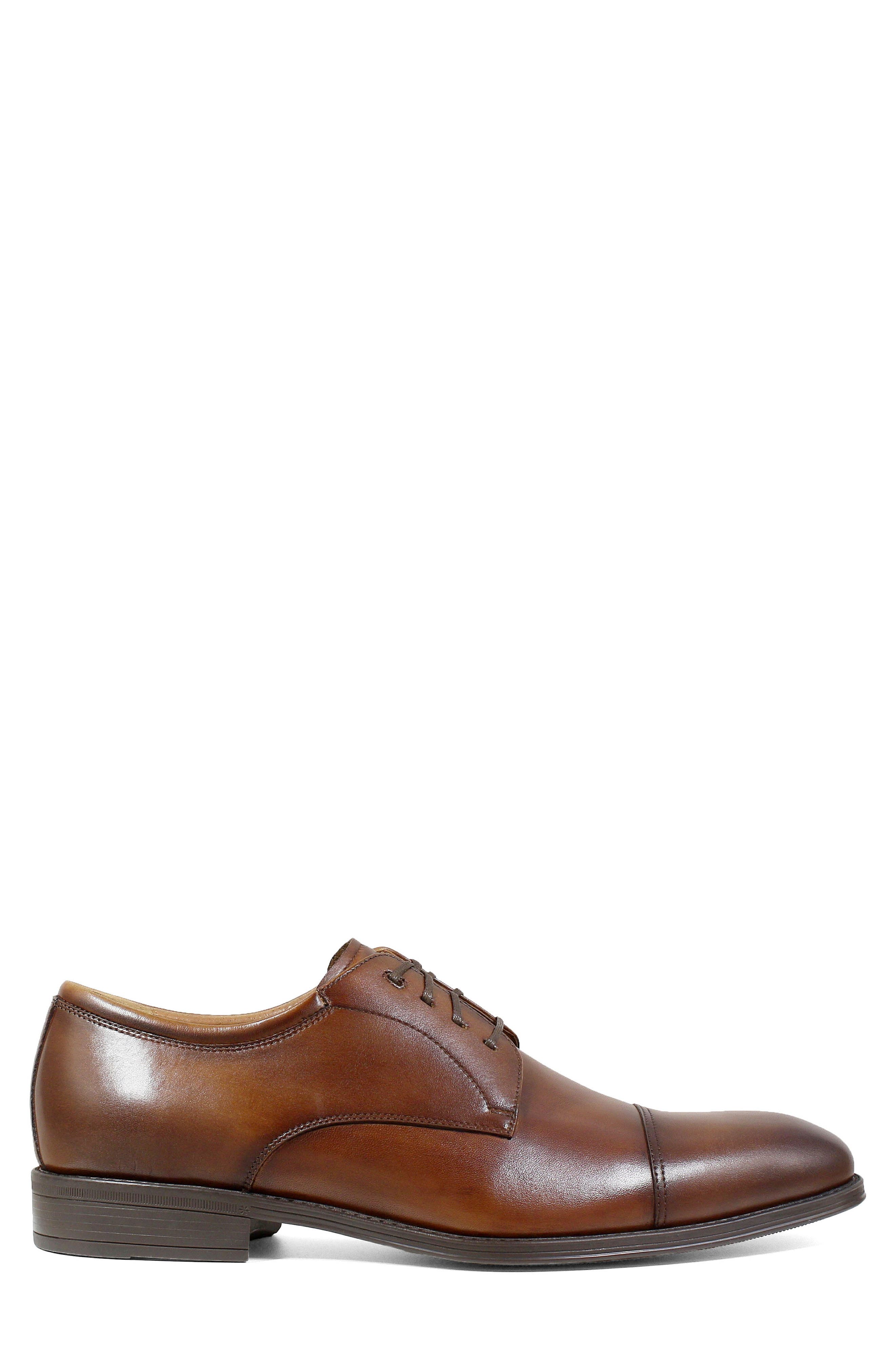 Ariano Cap Toe Oxford, Alternate, color, COGNAC