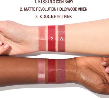 Charlotte Tilbury Hollywood Lip Trio 3色 Charlotte Tilbury Iconic Hollywood Lipstick Trio (Limited