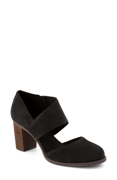 Suede Pump