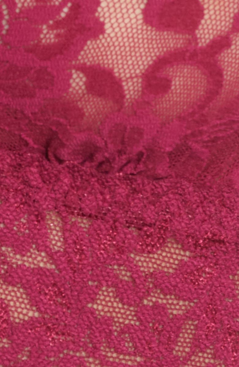 Hanky Panky Signature Lace Bralette, Alternate, color, Dark Pomegranate