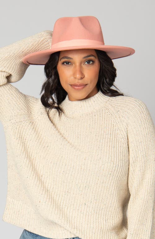 SAN DIEGO HAT SAN DIEGO HAT CHAIN TRIM FEDORA HAT