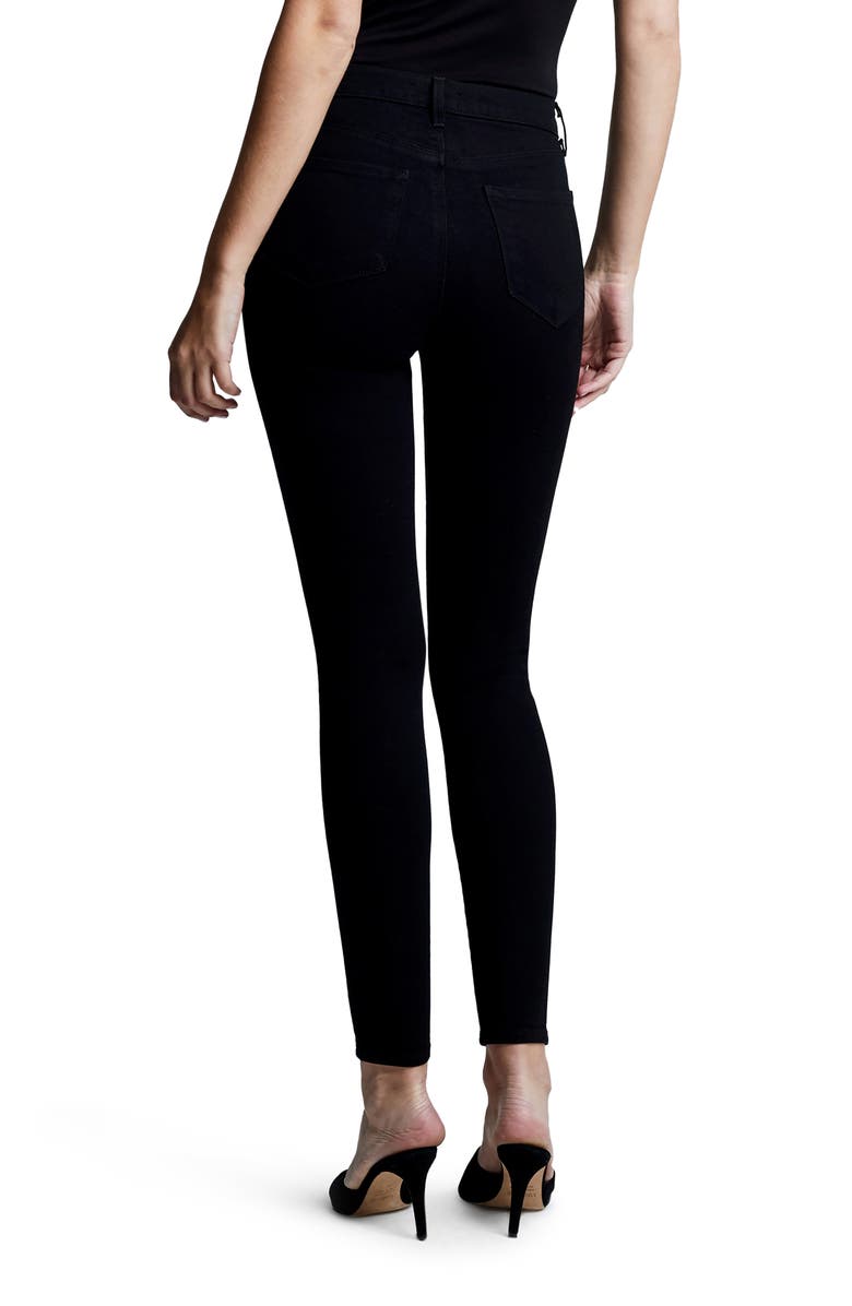 L'AGENCE Monique High Rise Skinny Jeans, Alternate, color, 