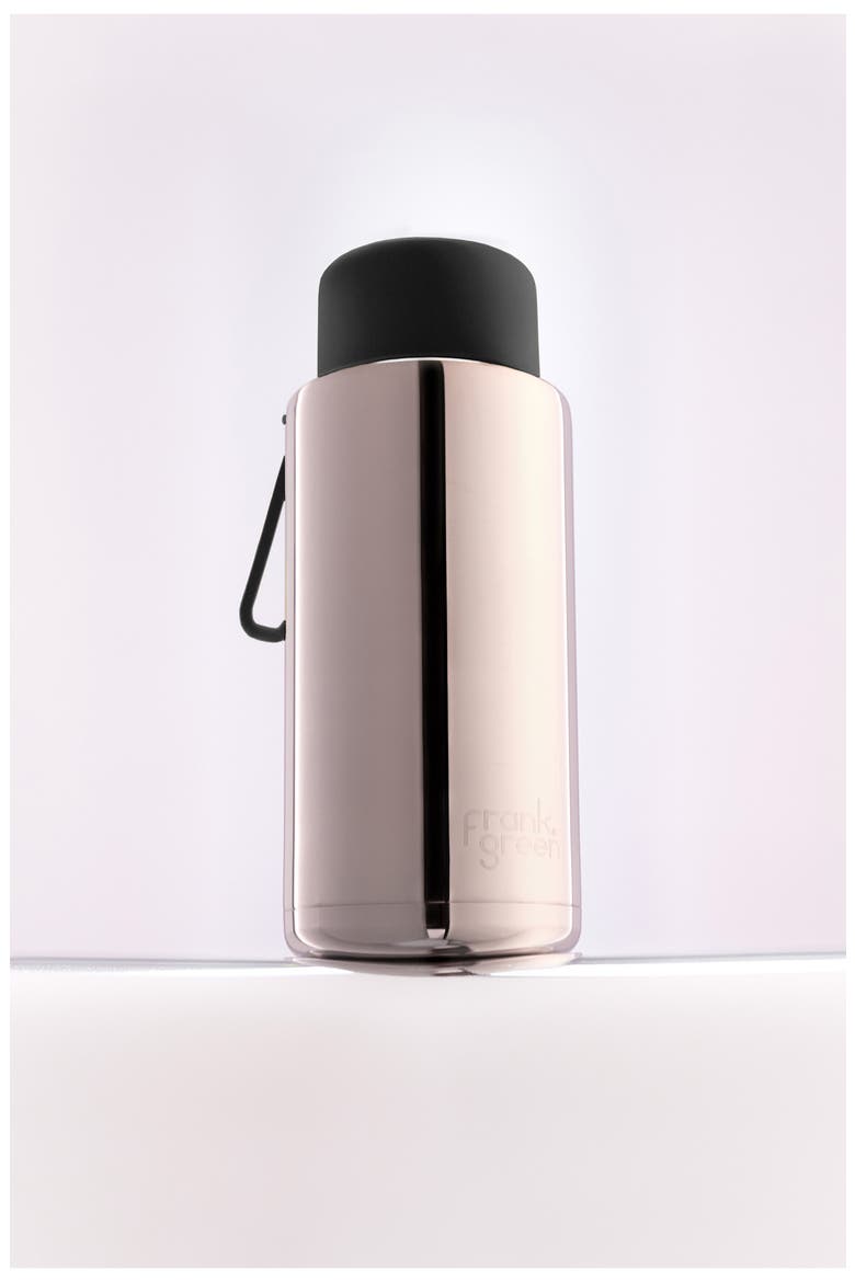 34-Ounce Water Bottle, Alternate, color, CHROME SILVER