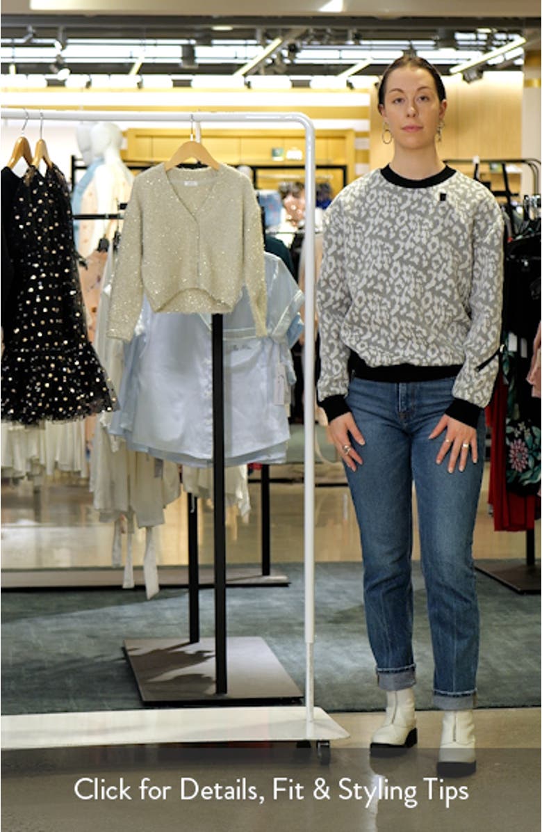 Kids' Glitter Cardigan, sales video thumbnail