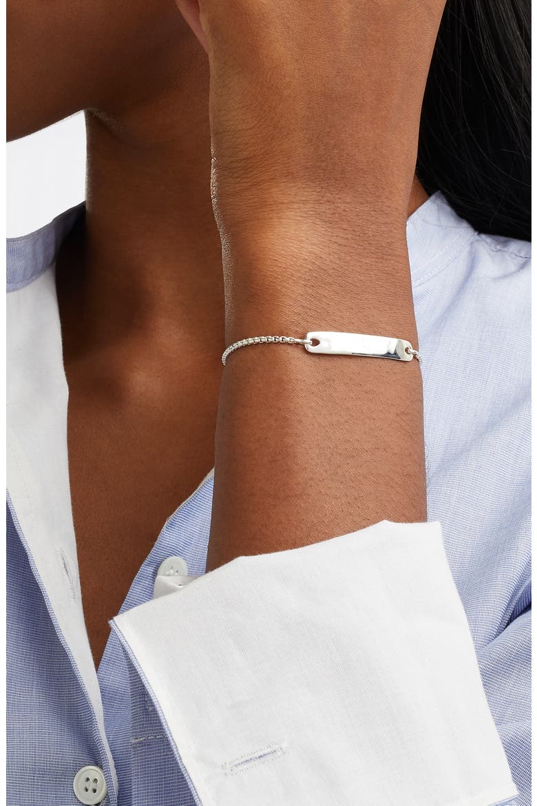 Mini Havana Friendship Chain Bracelet, Alternate, color, SILVER