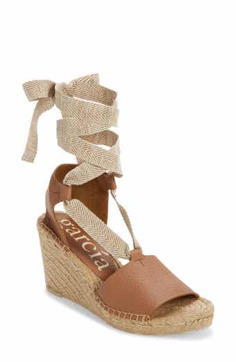 Pedro Garcia Orsel Ankle Wrap Espadrille Sandal