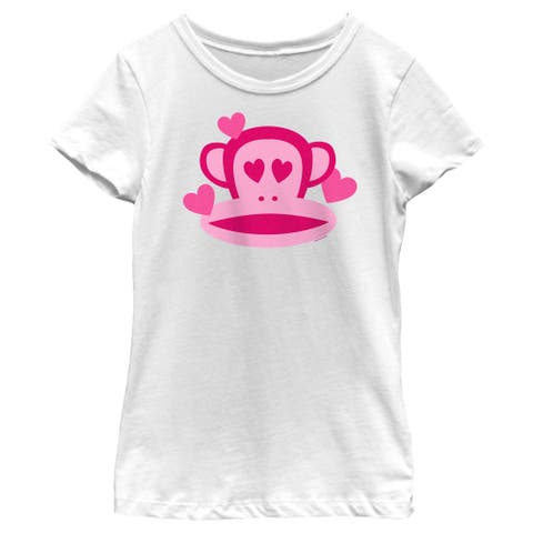 Girl's Paul Frank Julius In Love  Graphic T-Shirt