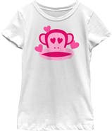 Paul Frank Girl's Paul Frank Julius In Love Graphic T-Shirt