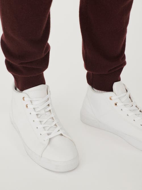 Gobi Mongolian Cashmere Cashmere Jogger In Decadent Chocolate