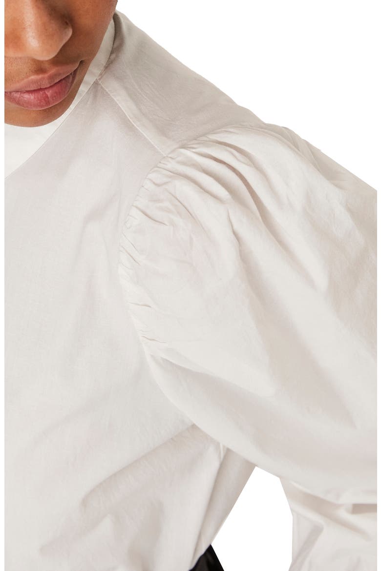 Miriam Organic Cotton Blouse, Alternate, color, SNOW WHITE