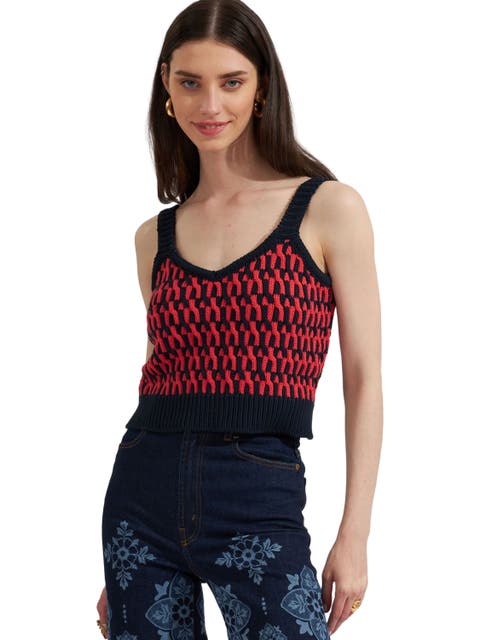 Winset Crop Top Navy