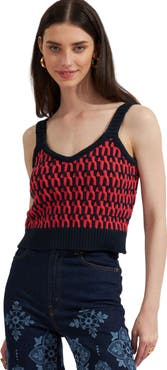 La DoubleJ Winset Crop Top Navy