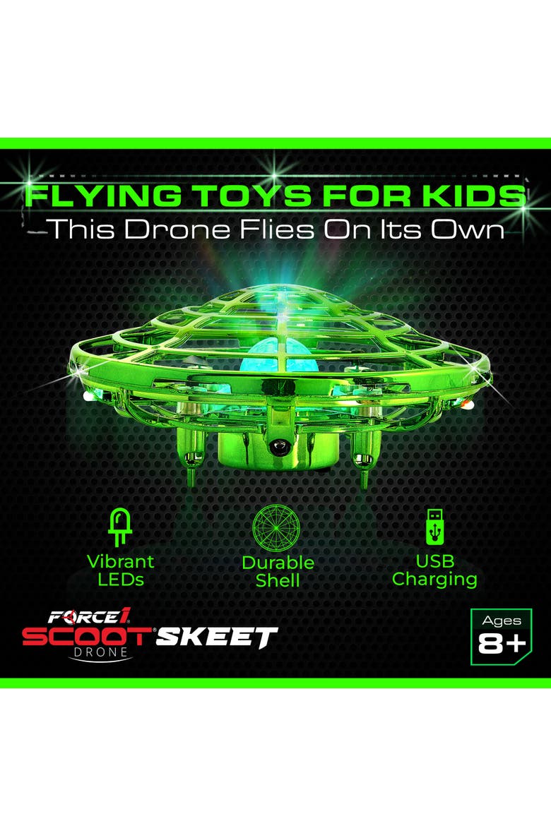Scoot Skeet Drone Game(Drone Only)- Green, Alternate, color, Green