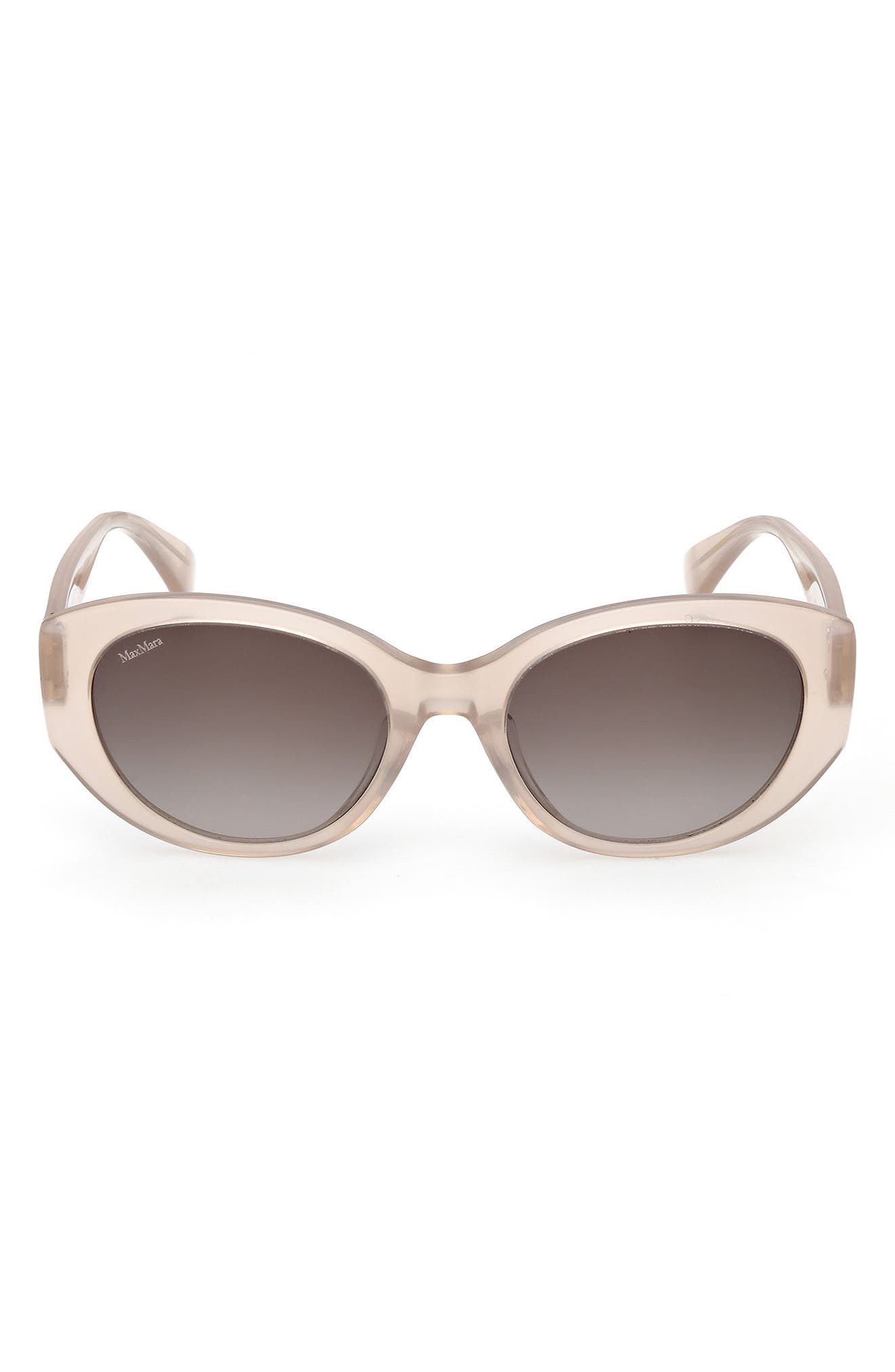 Max Mara 54mm Round Sunglasses