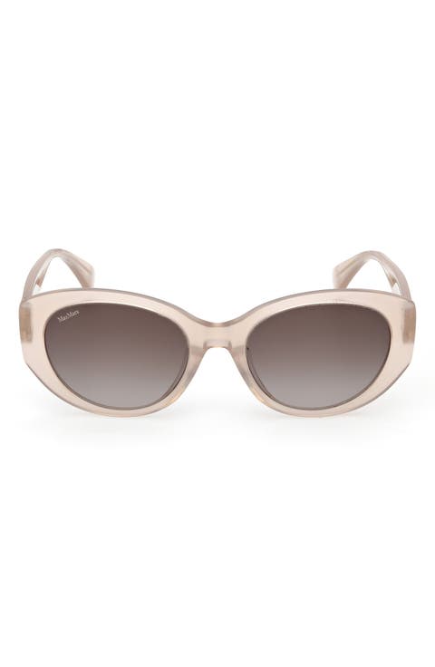 54mm Round Sunglasses