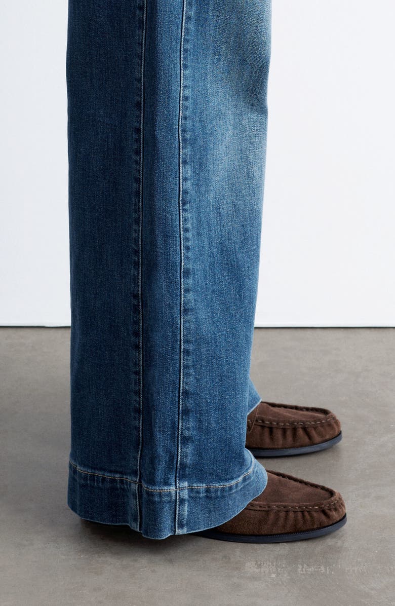 & Other Stories Wide Leg Jeans, Alternate, color, Mid Wash