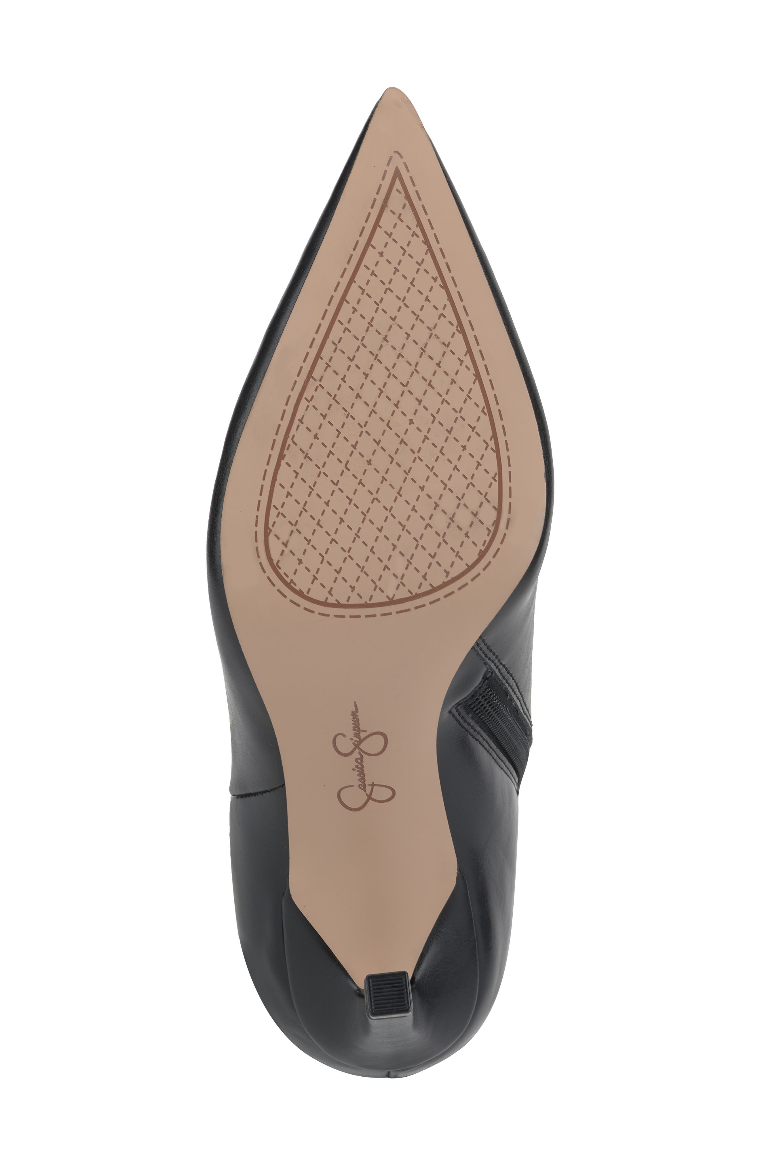 Dilea Faux Leather Knee High Boot, Alternate, color, BLACK