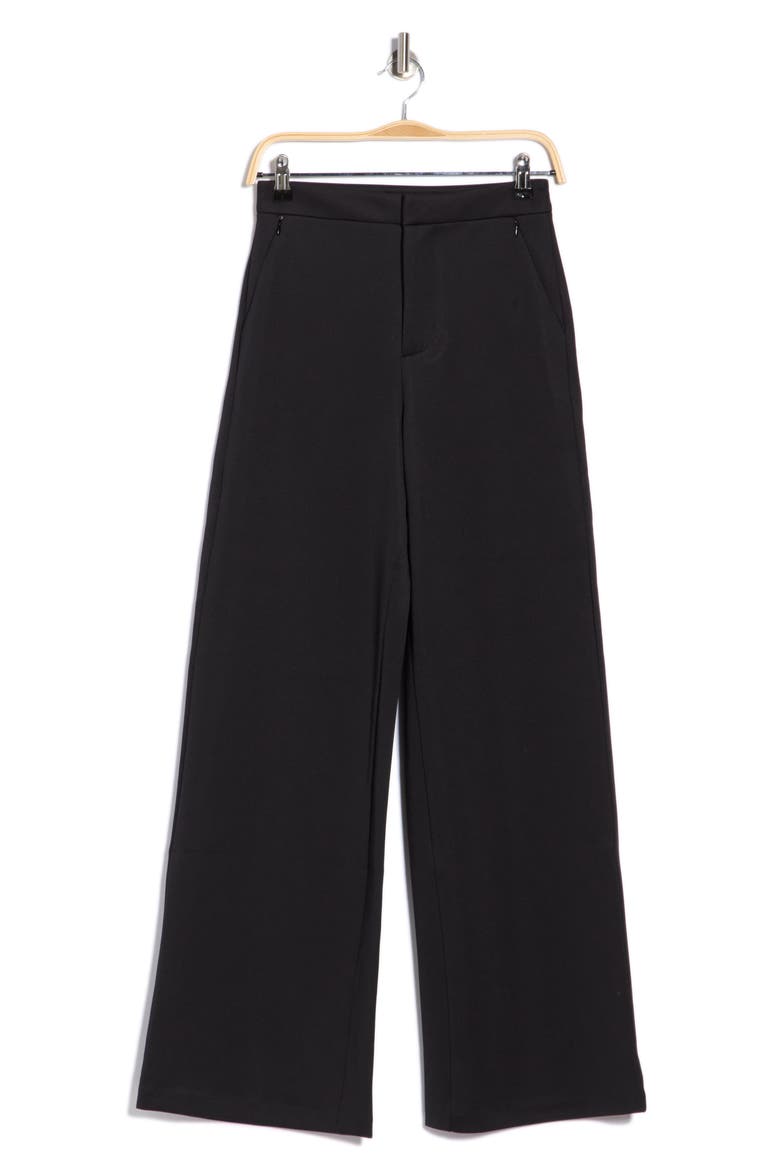Sculpting Wide Leg Pants, Alternate, color, BLACK001