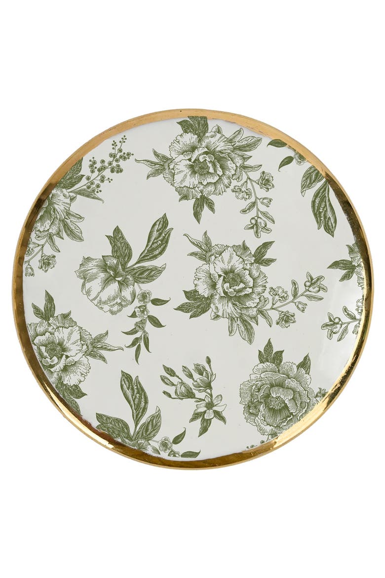 Green Delft Trinket Dish with Lid, Alternate, color, Green Delft