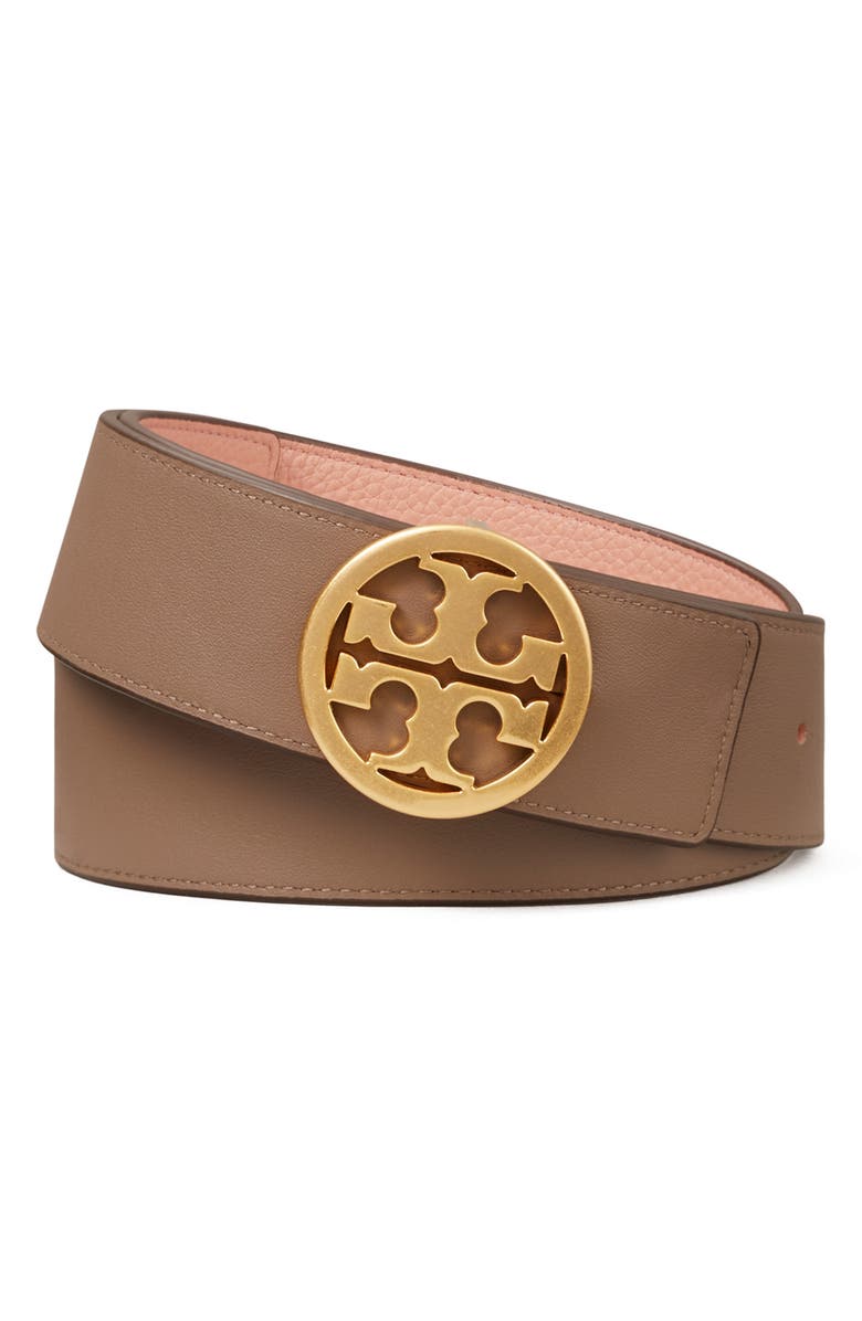 Tory Burch Reversible Leather Belt, Alternate, color, 